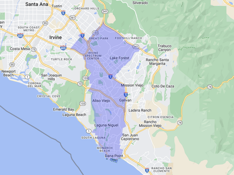 Laguna Hills Map