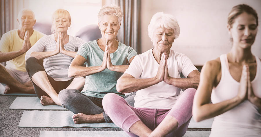 Yoga for Seniors, the Elderly, and Older Adults: Stress Relief and More