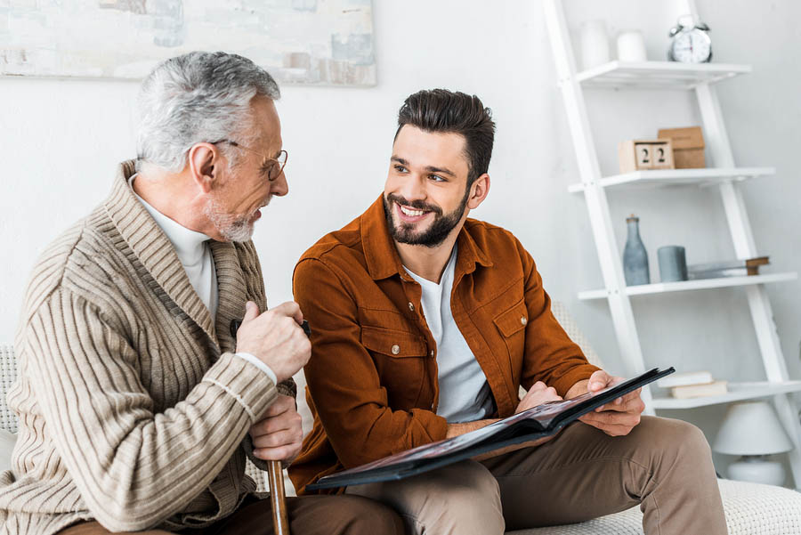 Creating a Memory Book for Elderly Adults